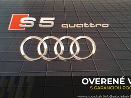 Audi S5/S5 Sportback S5 4x4 S-Line 3.0 V6 TFSI 260kW AT+F1=Full výbava = OVERENÉ VOZIDLO