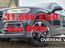 Audi Q5 S-LINE QUATTRO 2,0TDI 140KW A/T+F1  MÁ 118TKM=GARANCIA KM=OVERENÉ