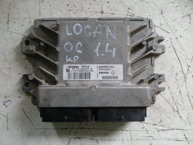 riadiaca jednotka motora na daciu logan 1,4I, 8200661124