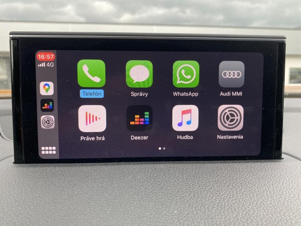 GPS mapy pre AUDI  Apple CarPlay a Android Auto