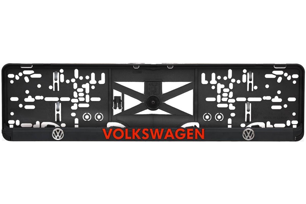 Volkswagen 3D podložky pod ŠPZ, držiaky na TEČ